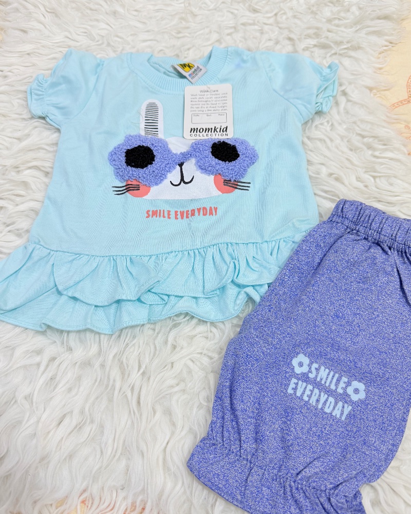 Bunny shirts and shorts 